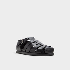 Wildhaven Black Men's Sandals & Slides - Flat sandal
