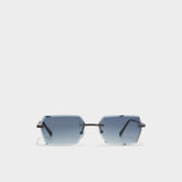 Kaaolle Dark Grey Men's Rectangle - Rectangle sunglasses