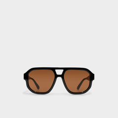 Elaurien Black Men's Aviator - Aviator sunglasses