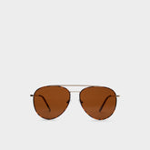 Laromaw Other Brown Men's Aviator - Aviator sunglasses
