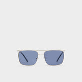 Seveathien Gold Men's Aviator - Rectangle sunglasses