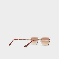 Arilalith Light Brown Men's Round - Oval sunglasses