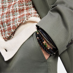 Alderbrae Dark Green Men's Jewelry - Bracelet