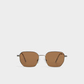 Flyynn in Silver - Rectangle sunglasses