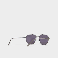 Biensfeldt in Dark Grey - Aviator sunglasses