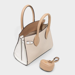 Auraliee in Bone - Satchel bag