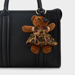 Goldielux in Other Brown - Bag charm