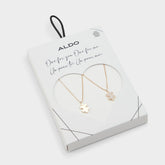 Besties Gold/Clear Multi Women's Necklaces - Gift set