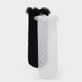 Polkafrill in Black White - Socks