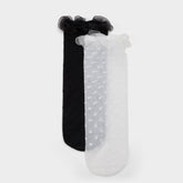 Polkafrill in Black White - Socks