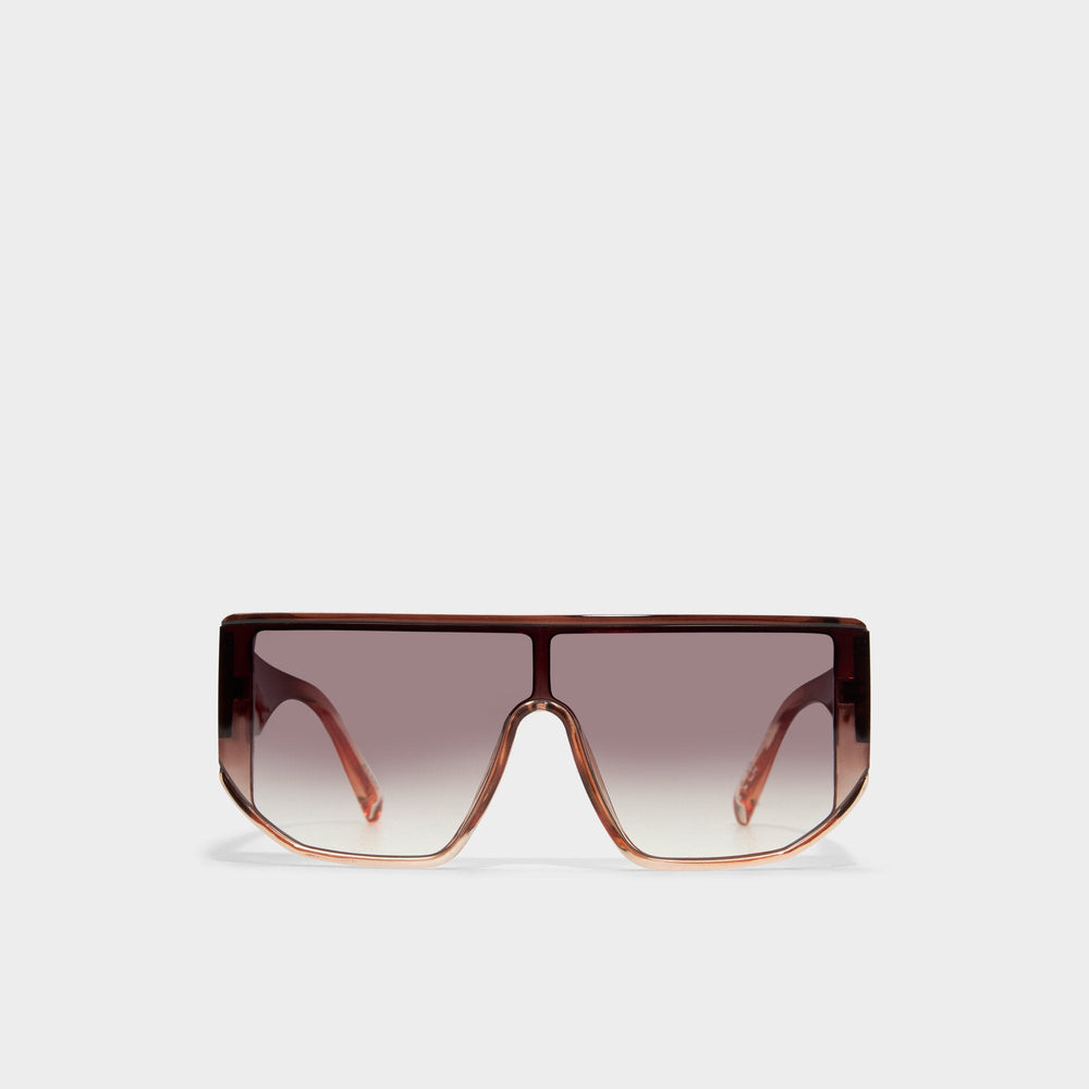 Thiedan Brown Women's Shield - Shield sunglasses