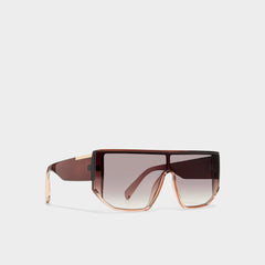 Thiedan Brown Women's Shield - Shield sunglasses