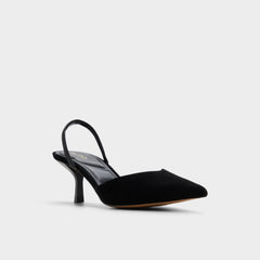 Re in Jessica Black - Sling back high heel Stiletto heel