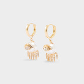 Kythe Gold/Clear Multi Women's Earrings - Earrings