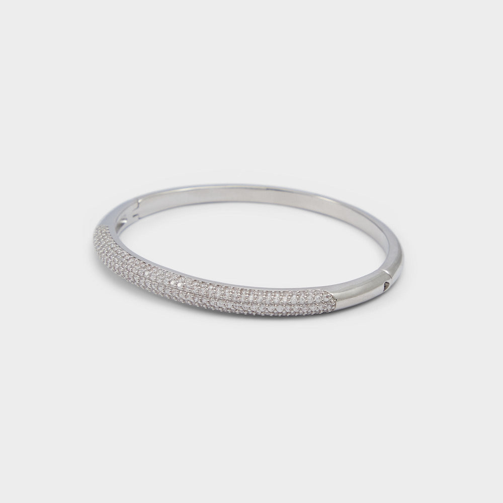Dauvray in Silver Clear Multi - Bracelet