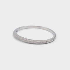 Dauvray in Silver Clear Multi - Bracelet