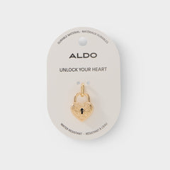 Heartlock in Gold - Jewelry charm