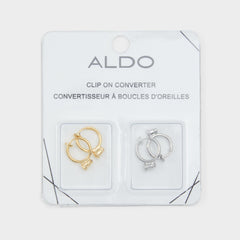 Treade Metallic Multi Women's Earrings - Clip on converter