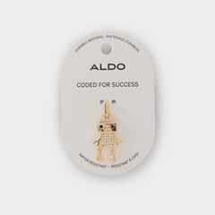 Beepboop in Gold Clear Multi - Jewelry charm