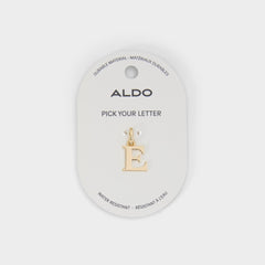 Initials Dark Yellow Women's Jewelry Charms - Jewelry charm