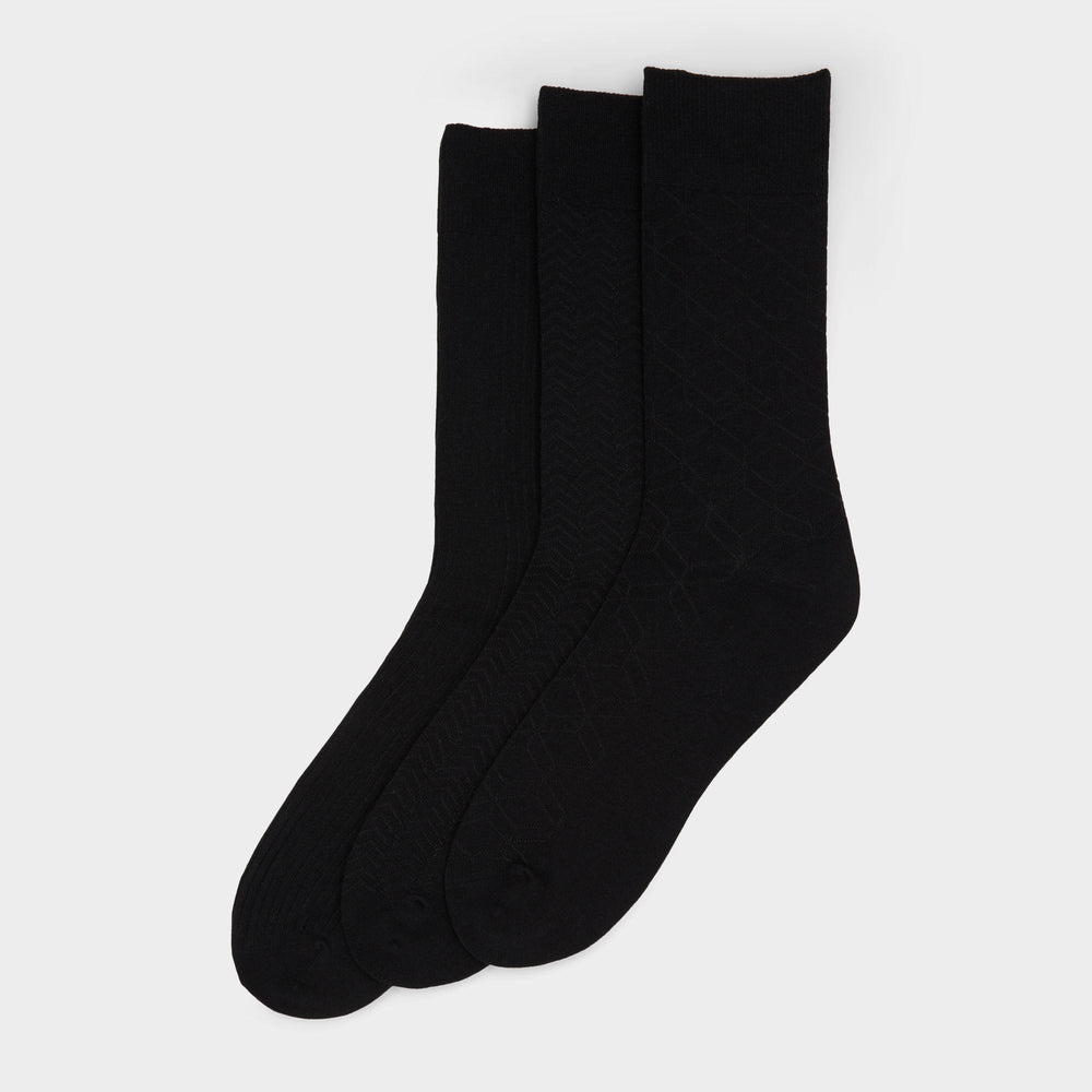 Wanaro Black Men's Socks - Crew socks