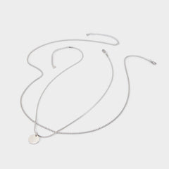 Duolink in Silver - Necklace