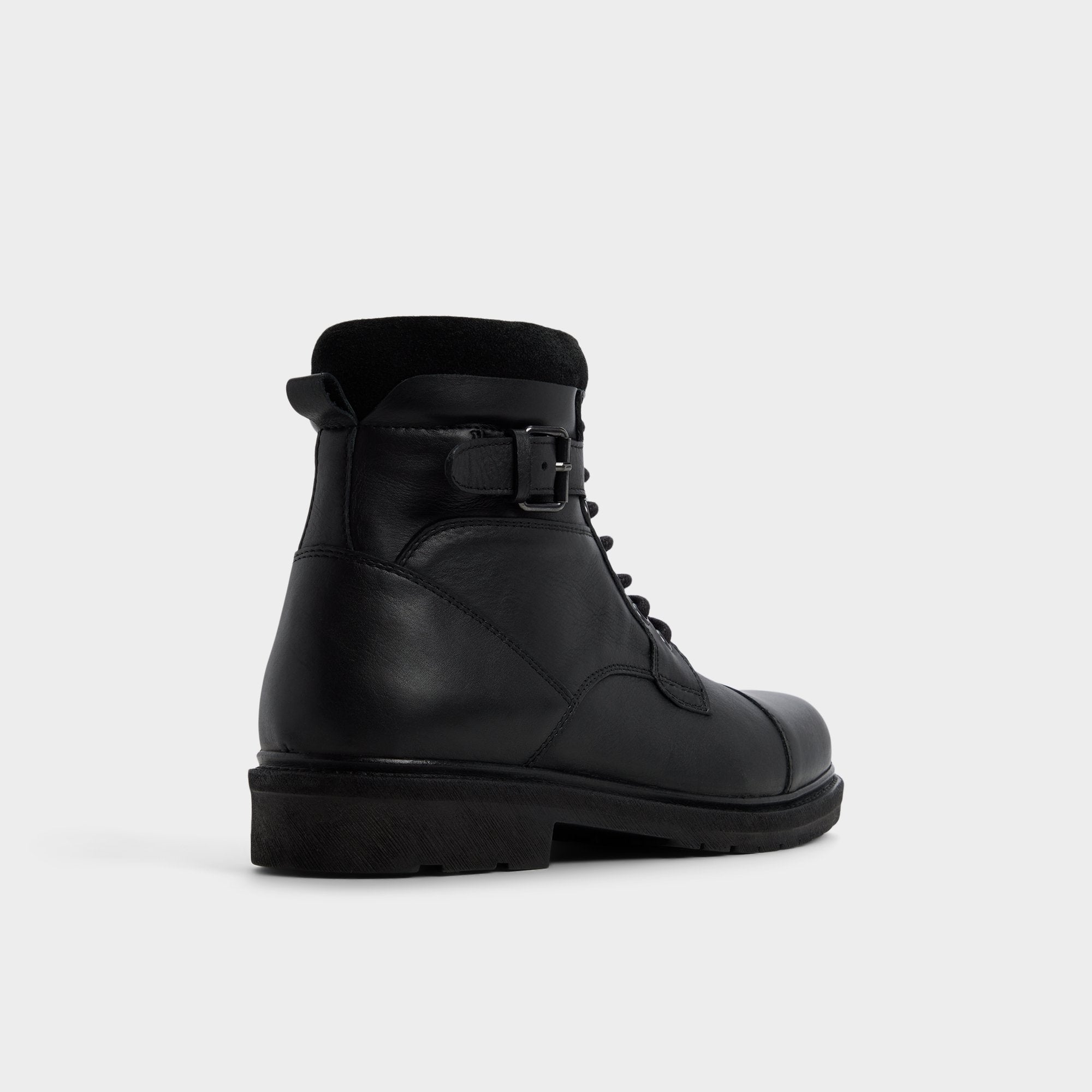 Quaid in Black - Lace-up boot