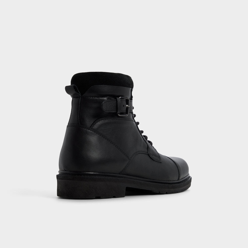 Quaid in Black - Lace-up boot