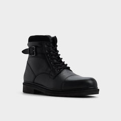 Quaid in Black - Lace-up boot