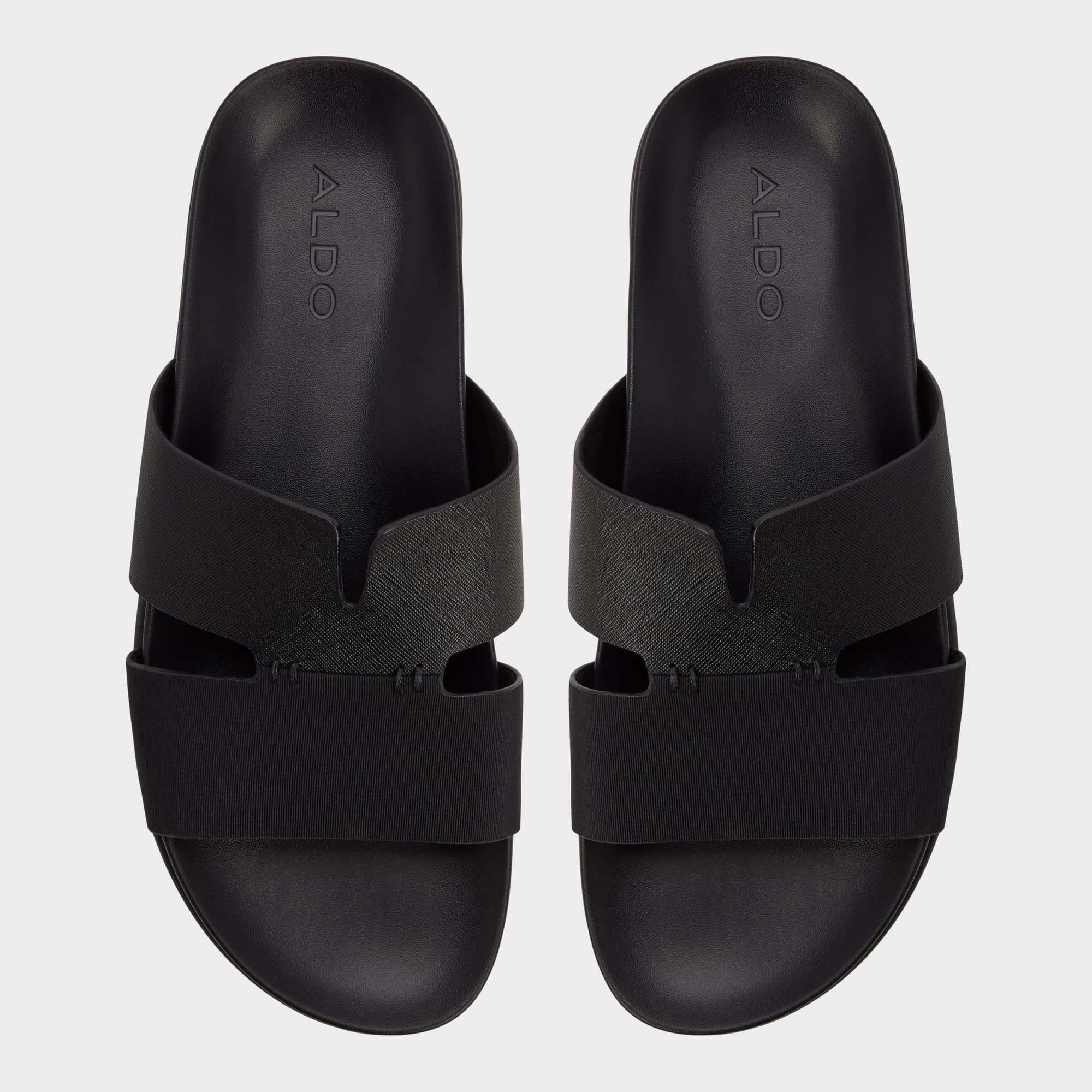 Marcelo in Black - Slide sandal