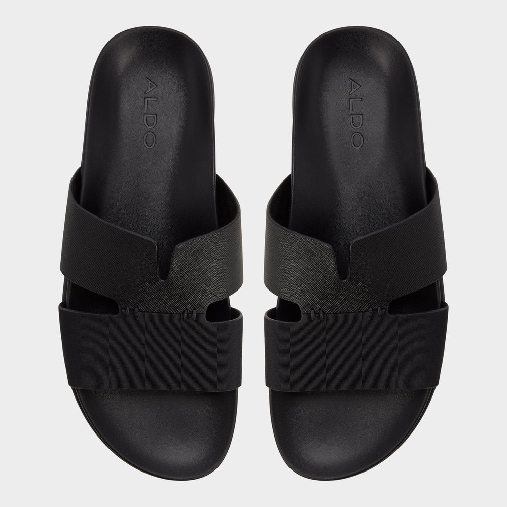Marcelo in Black - Slide sandal
