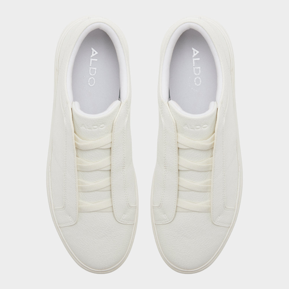 Carlson in White - Slip-on sneaker Cup sole