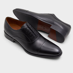 Osborne Black Men's Oxfords & Lace-ups - Oxford shoe