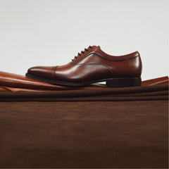 Osborne Light Brown Men's Oxfords & Lace-ups - Oxford shoe