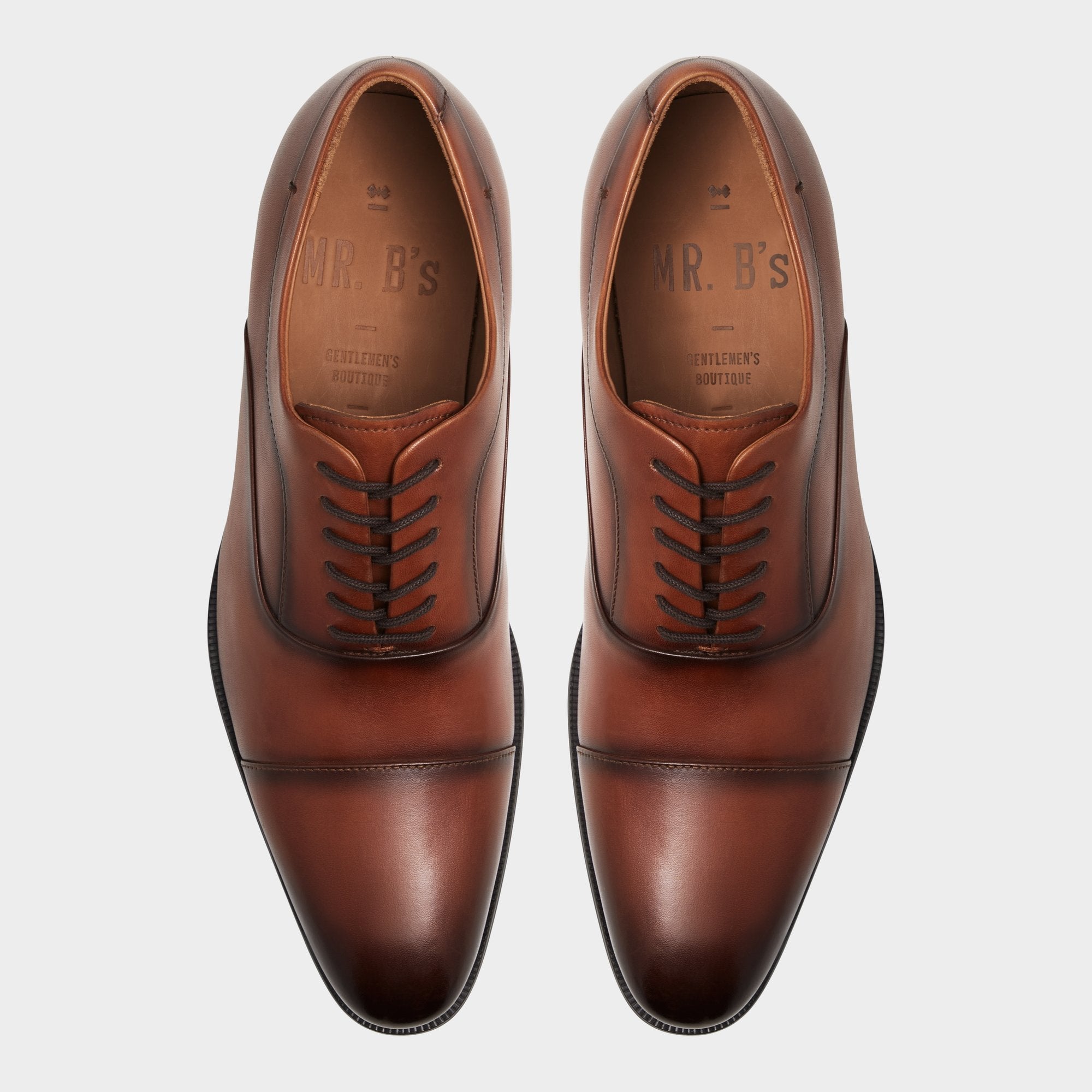 Osborne Light Brown Men's Oxfords & Lace-ups - Oxford shoe