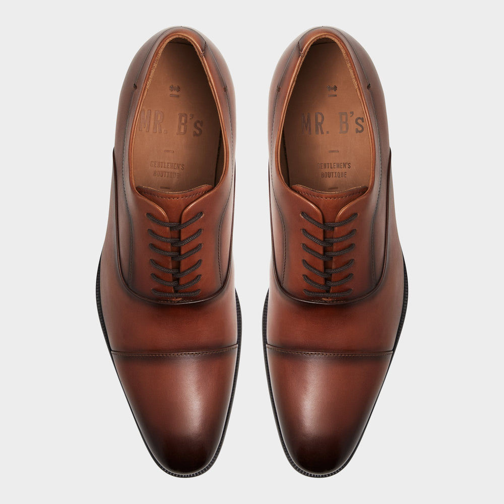 Osborne Light Brown Men's Oxfords & Lace-ups - Oxford shoe