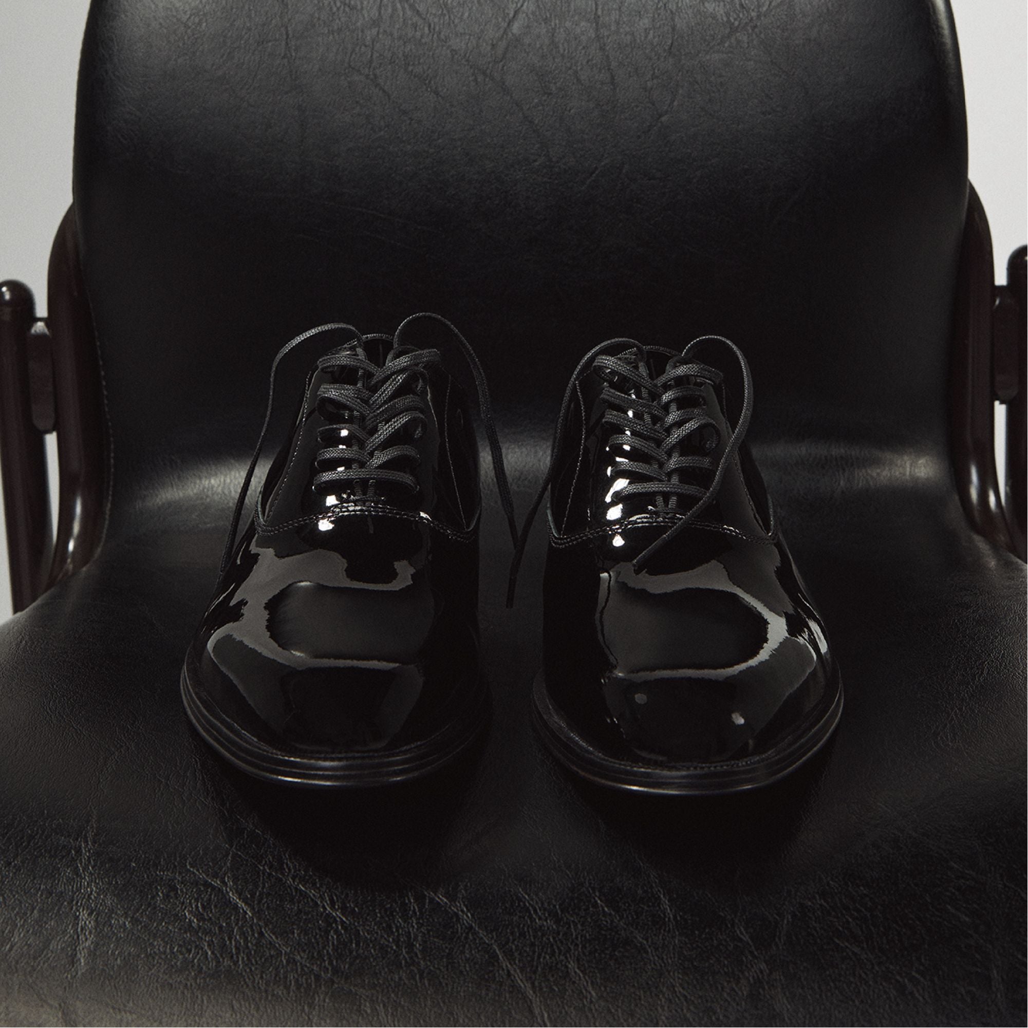 Euston Black Men's Oxfords & Lace-ups - Oxford shoe