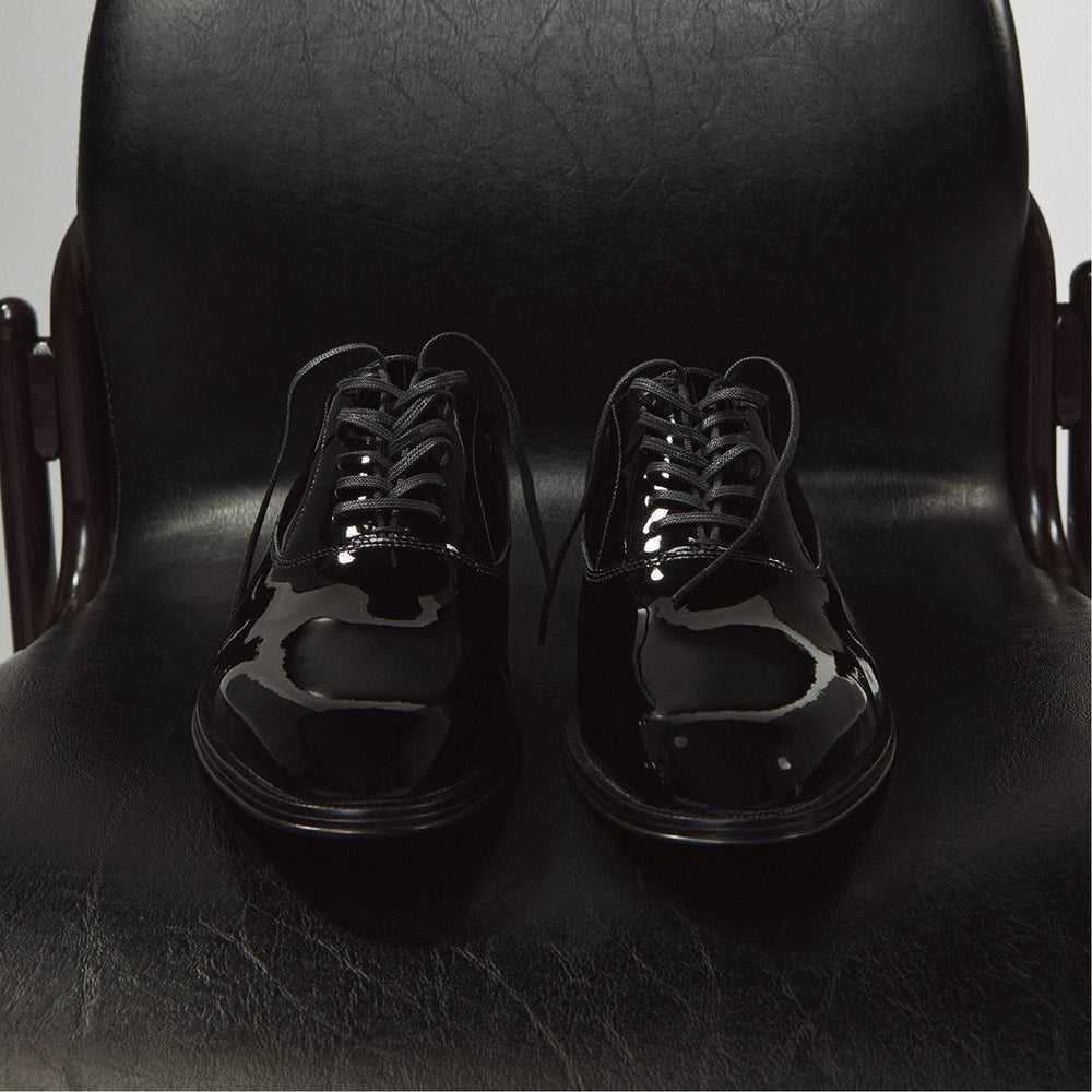 Euston Black Men's Oxfords & Lace-ups - Oxford shoe