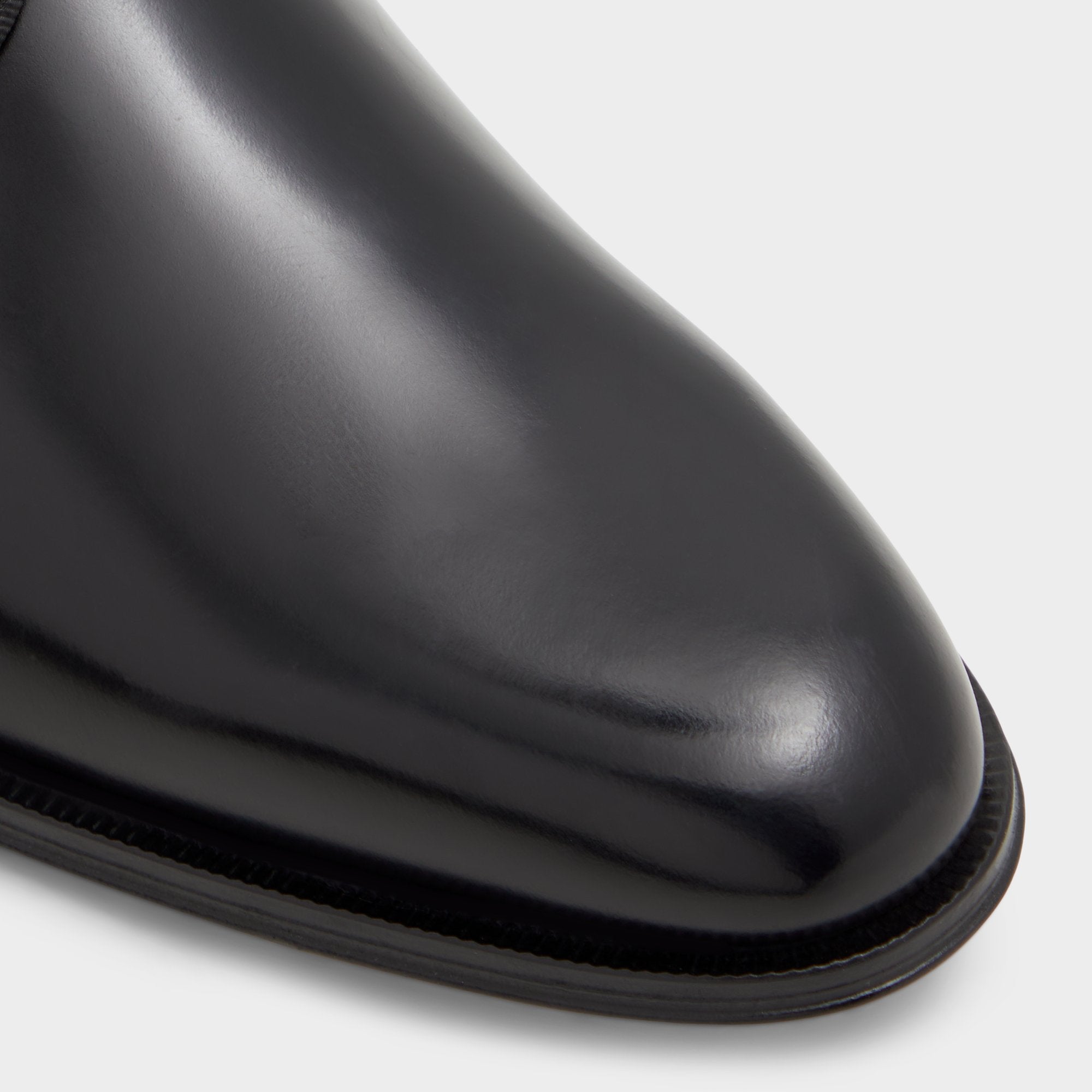 Halbart Black Leather Embossed Men's Oxfords & Lace-ups - Oxford shoe