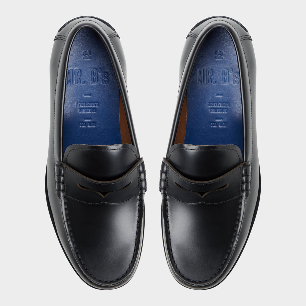 Jarom in Black - Loafer