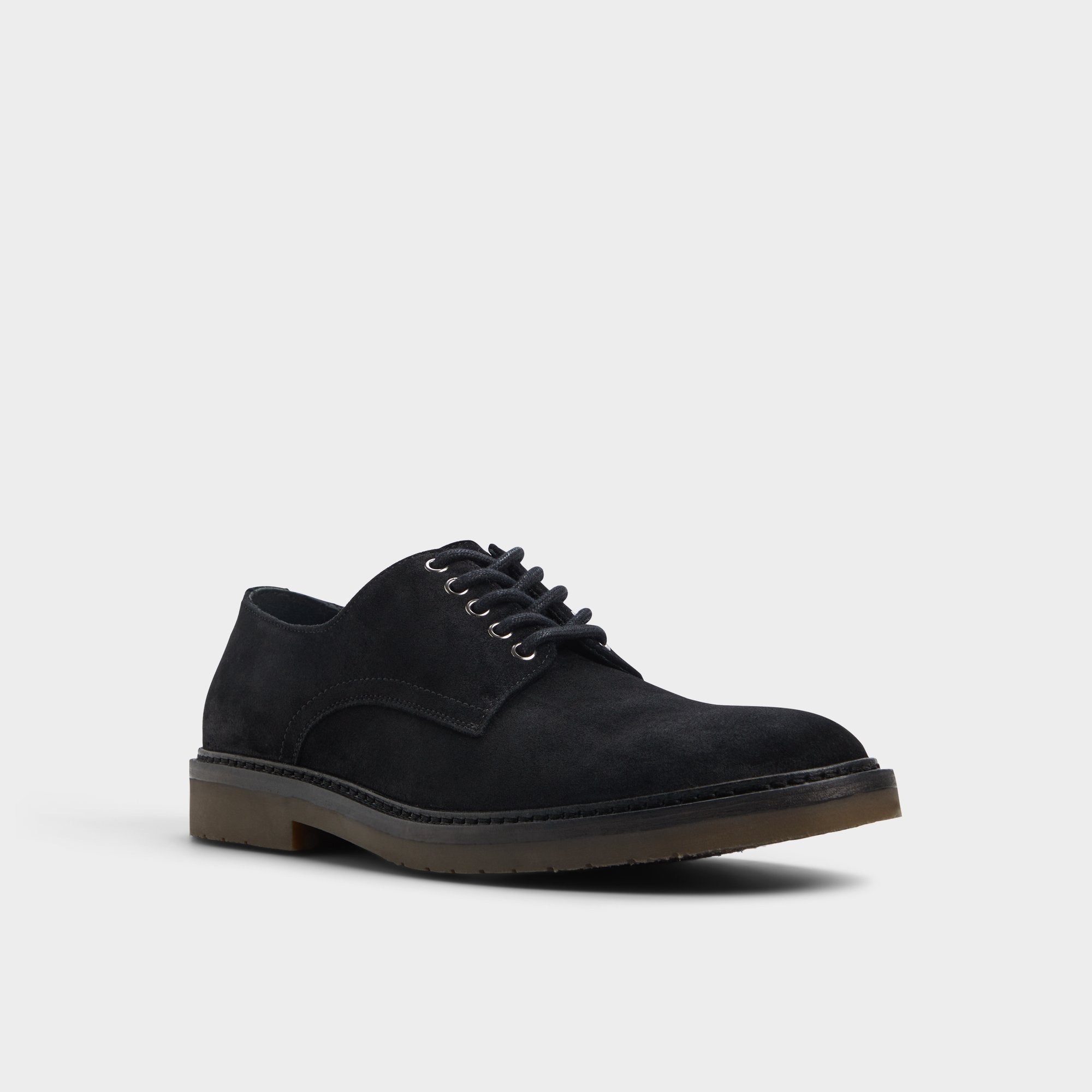 Piero Black Men's Oxfords & Lace-ups - Oxford shoe