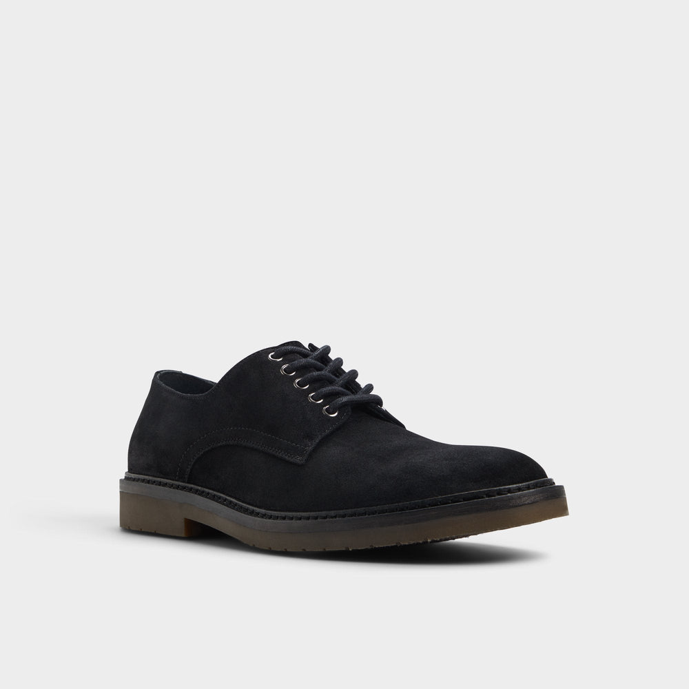 Piero Black Men's Oxfords & Lace-ups - Oxford shoe