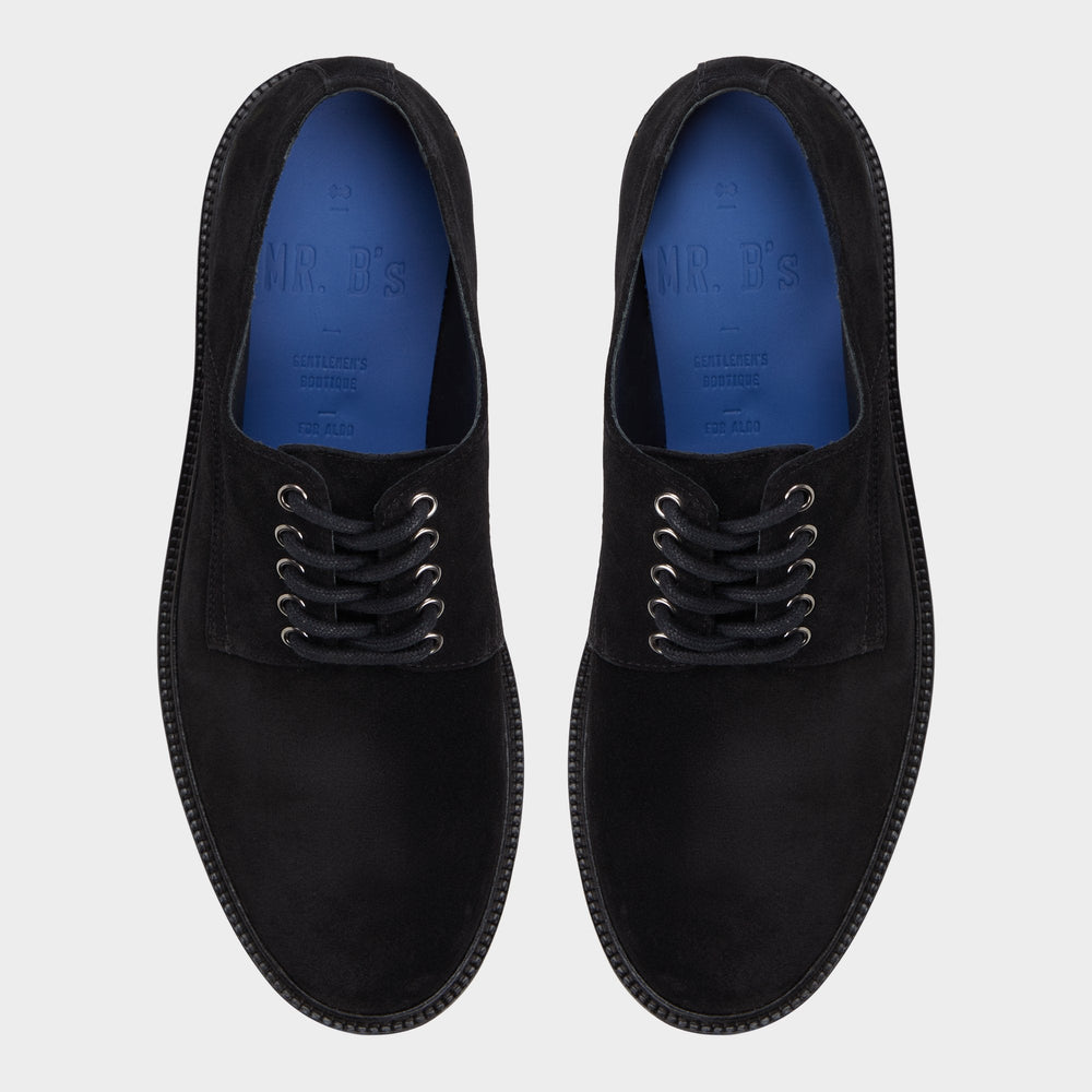 Piero Black Men's Oxfords & Lace-ups - Oxford shoe