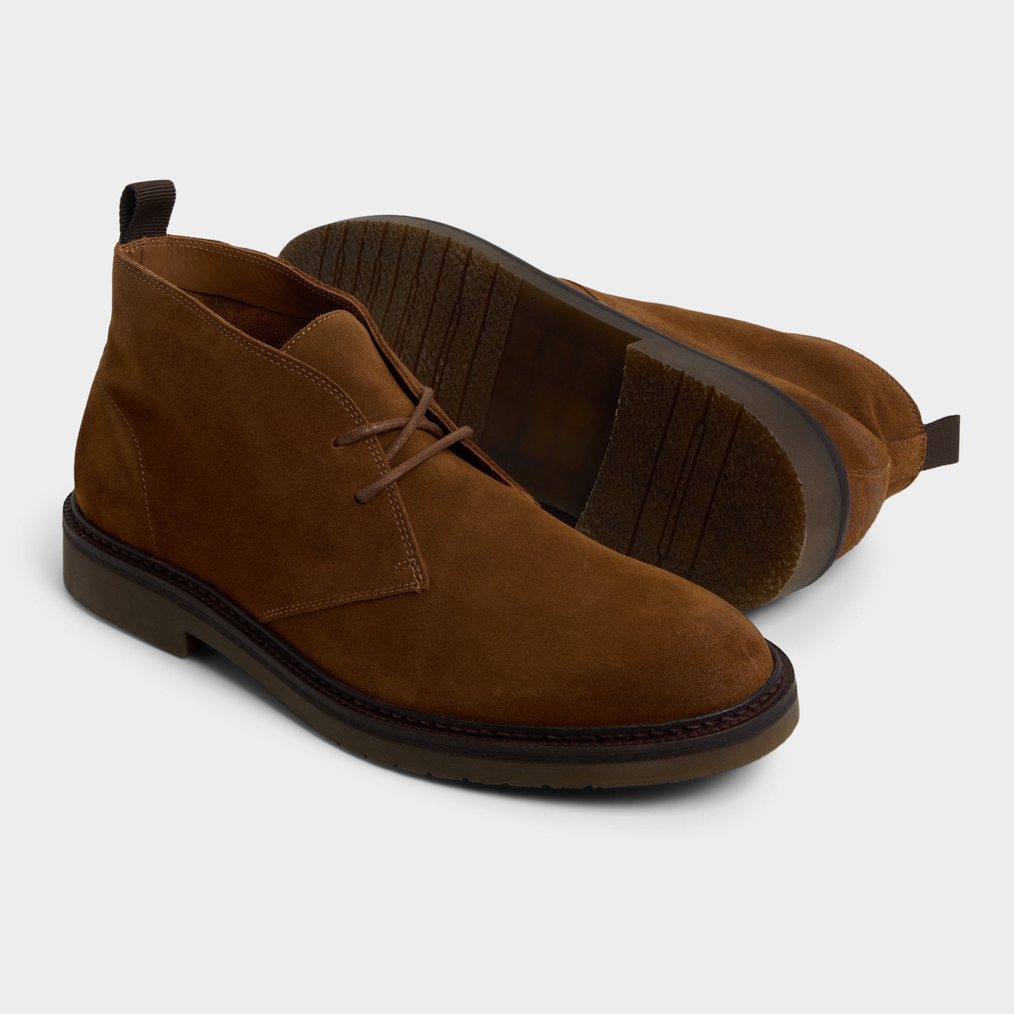 Zucca in Dark Beige - Chukka boot