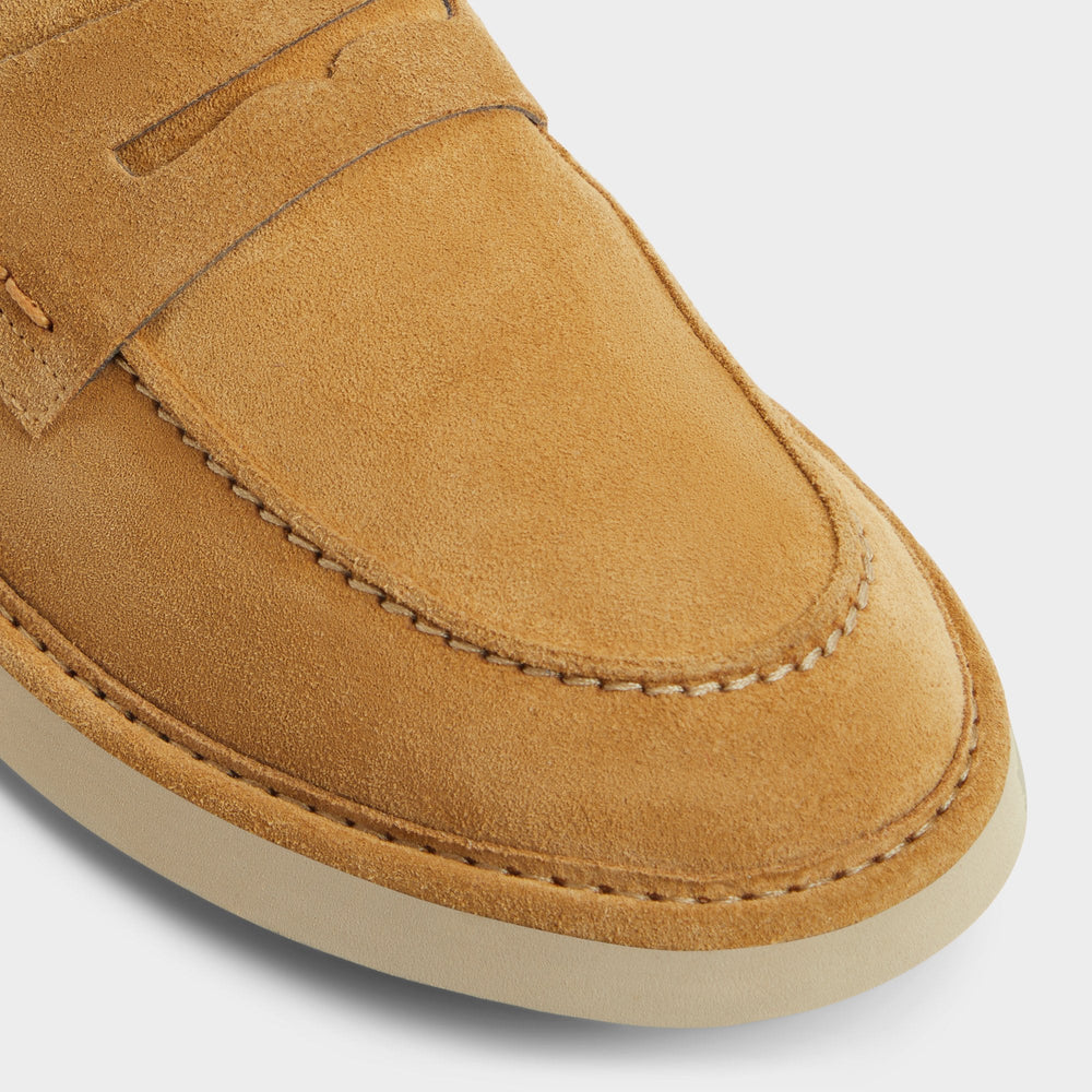 Iver Light Brown Men's Dress Shoes - Loafer