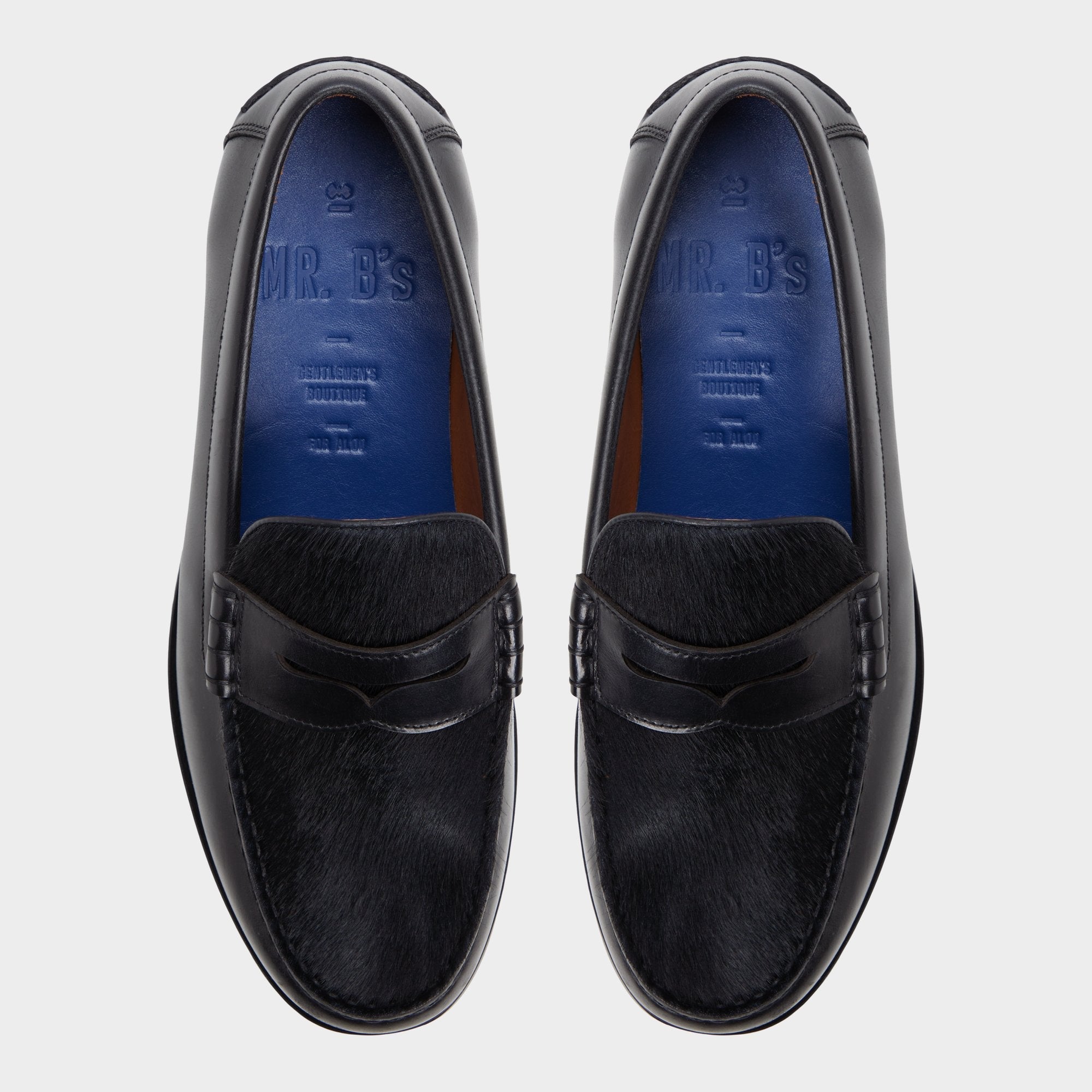 Jarom in Open Black - Loafer