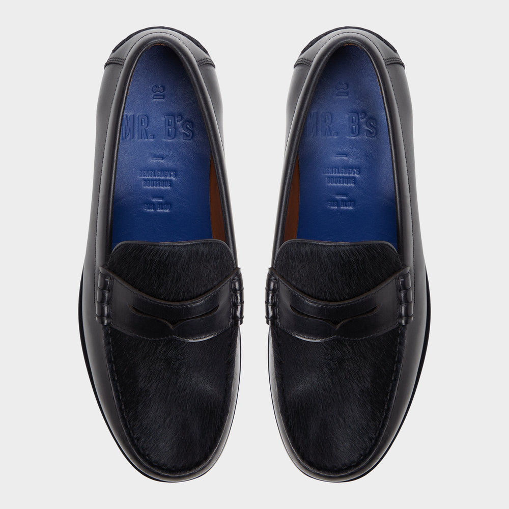 Jarom in Open Black - Loafer