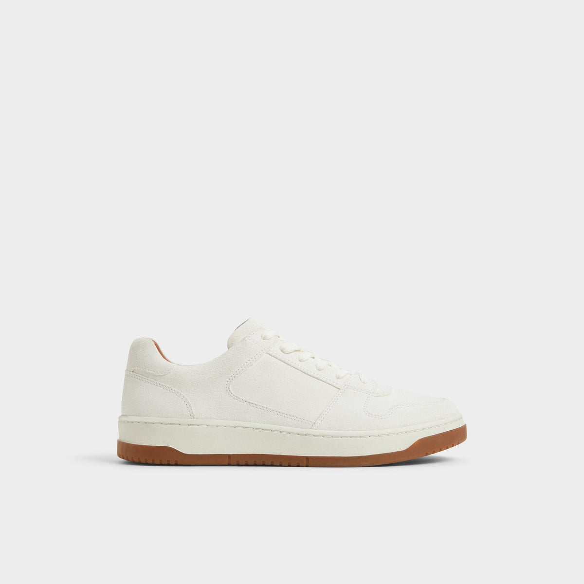 Ludlow White Leather Suede Men's Low top - Low top sneaker