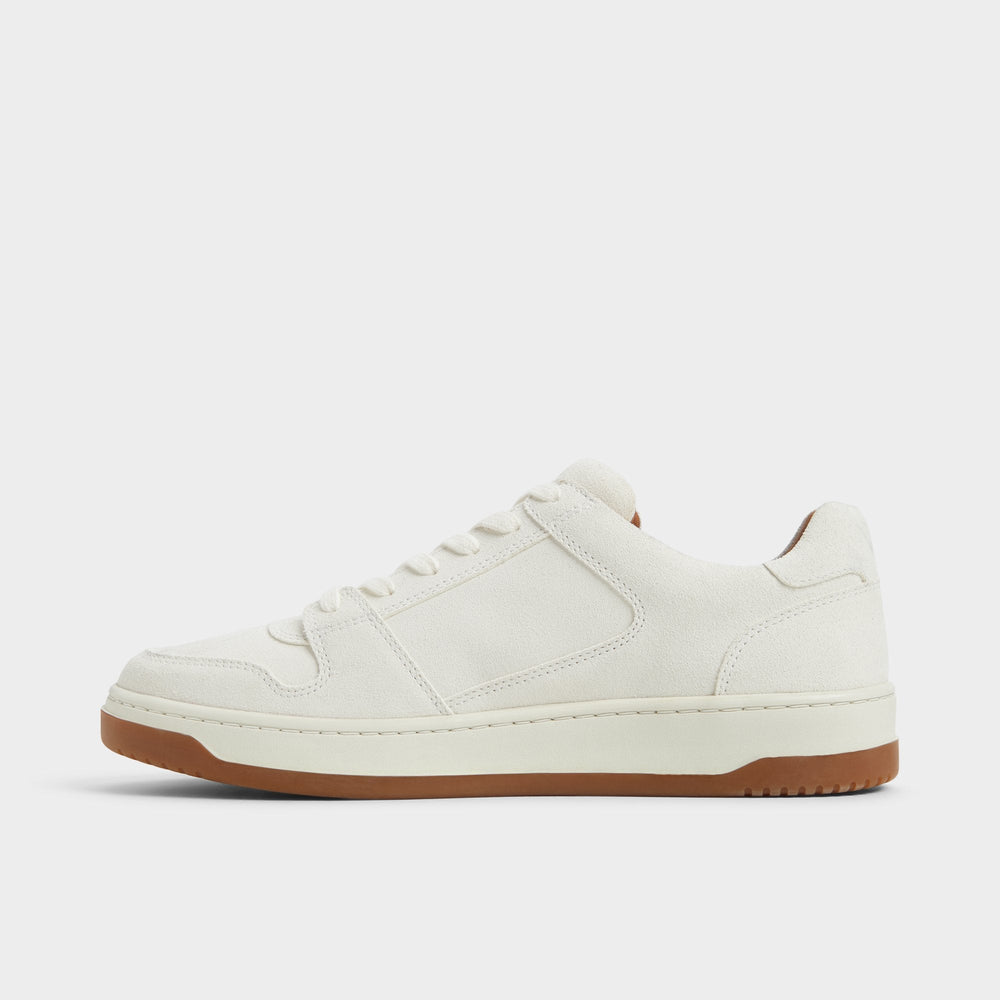 Ludlow White Leather Suede Men's Low top - Low top sneaker