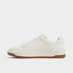 Ludlow White Leather Suede Men's Low top - Low top sneaker